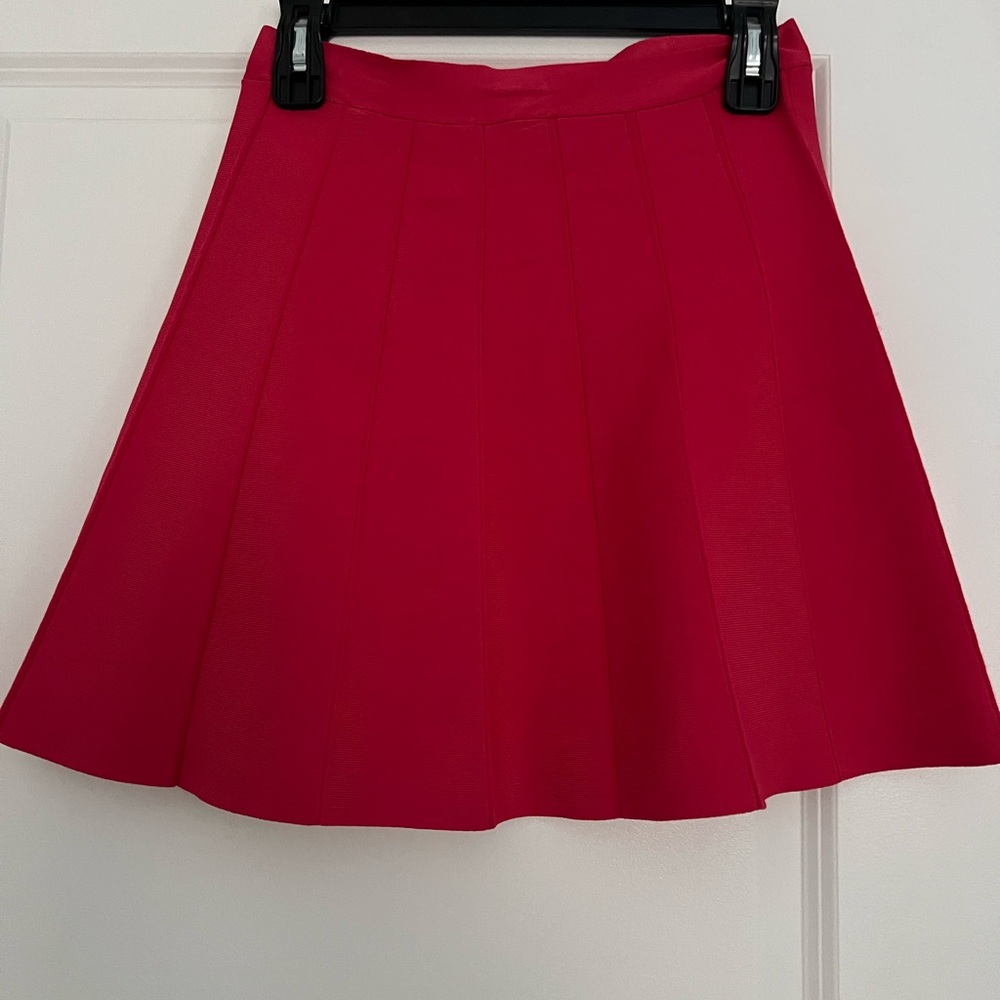 Elegant Red Women's Skirt